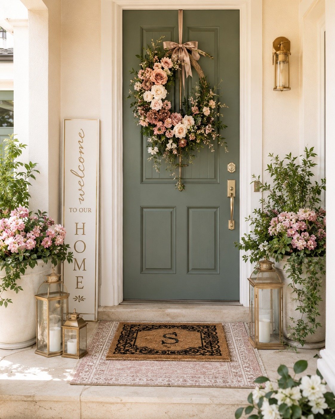 Seasonal Residential Porch Styling by CapeNTiara Creations