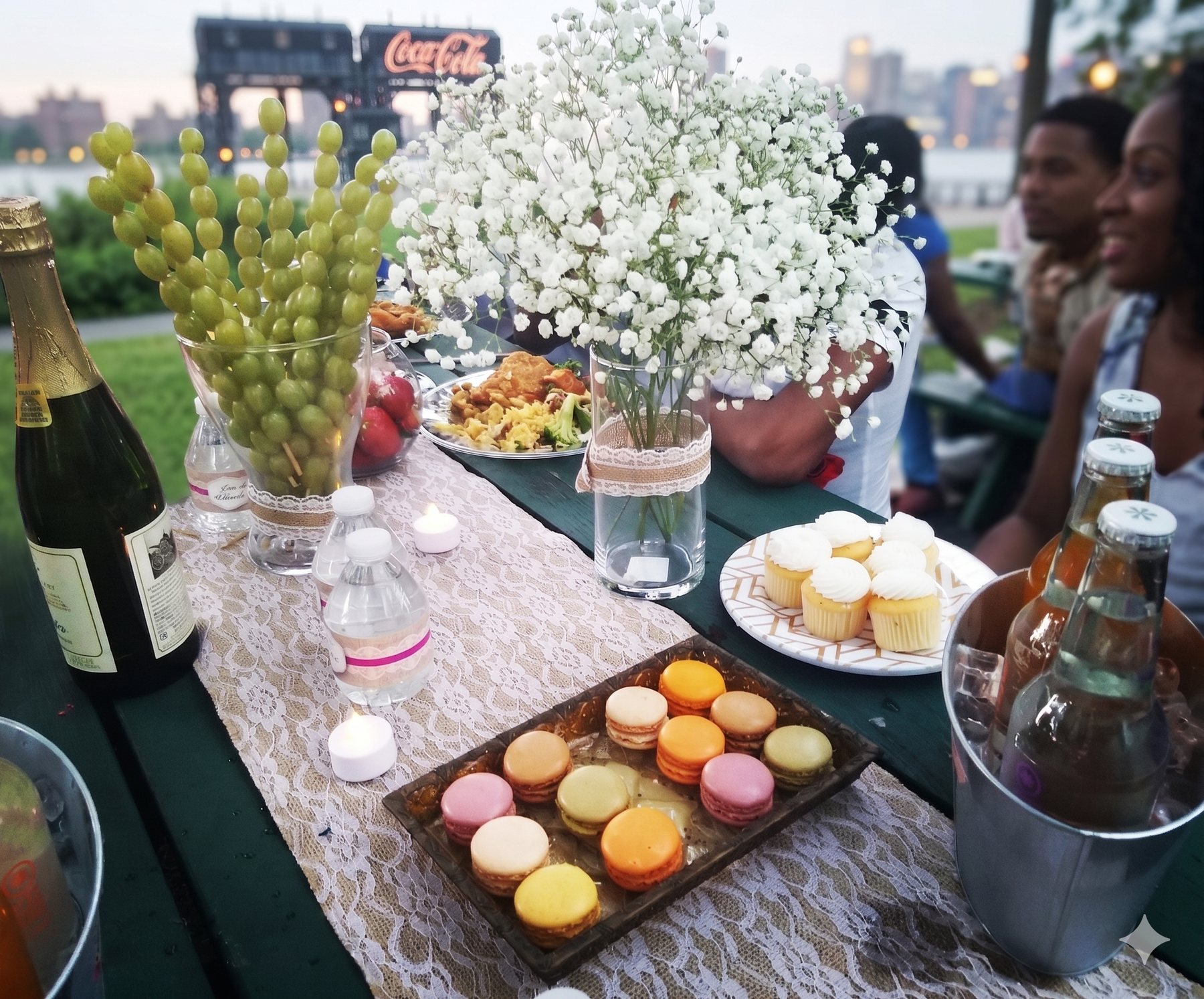 Al Fresco Event Dessert Table Styling by CapeNTiara Creations